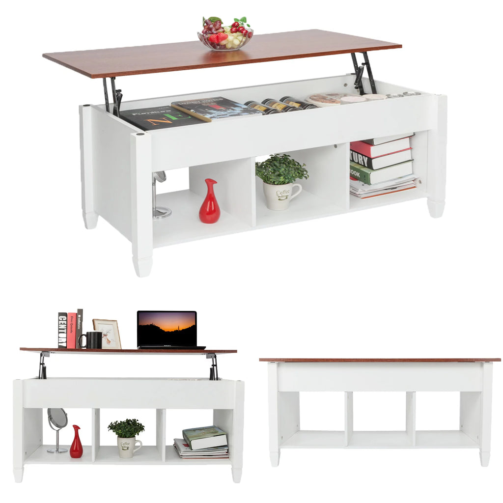 Lift Top Coffee Table with Hidden Compartment Z830096