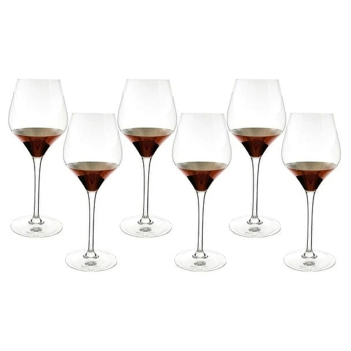 9.5 in. Copper Finish Wine Glass Set - 6 Piece H2217