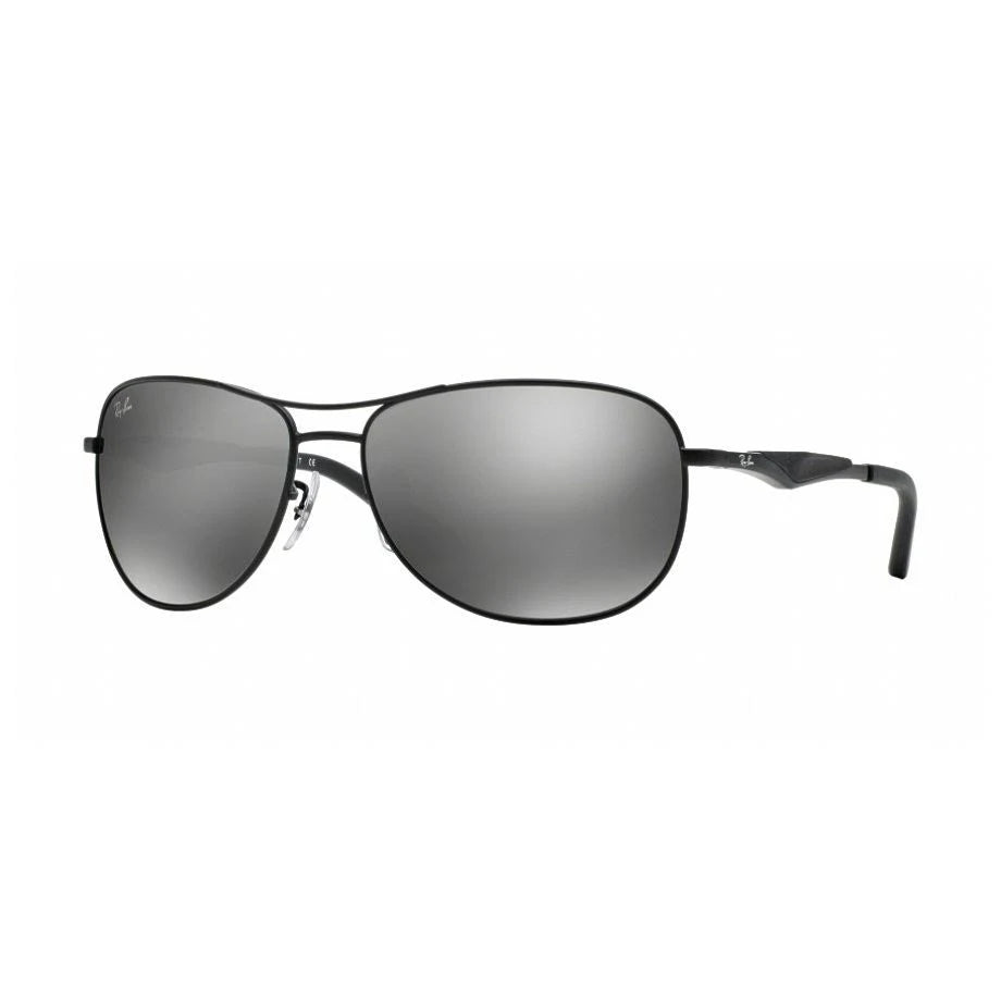 Matte Black Metal Sunglasses P258