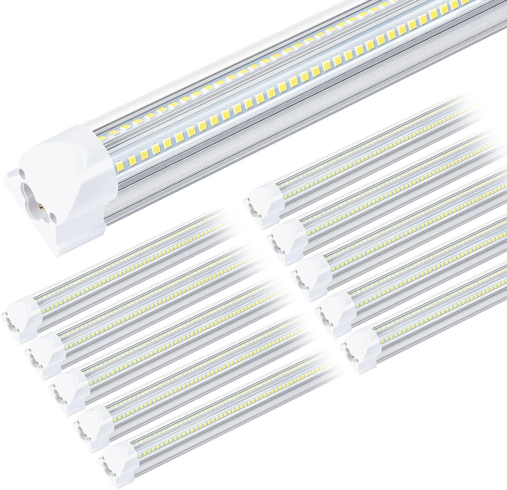 10 Pack 4FT 50W 7750Lumen 6000K LED Light Fixture Y2876