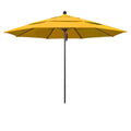 Yellow 11ft Bronze Market Umbrella A200