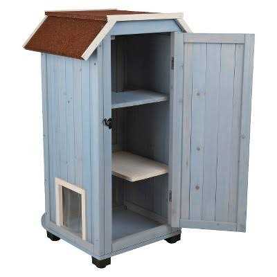 3-Story Outdoor Cat House V7562