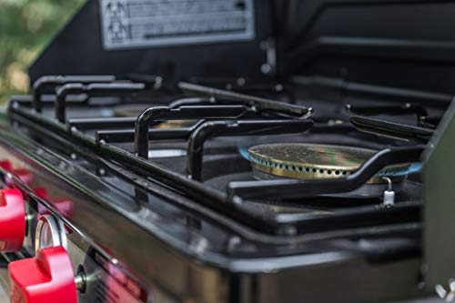 Stainless Steel Charcoal Gray Outdoor Camp Oven U998333