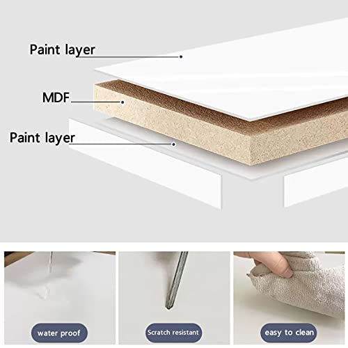 Blue Wall-Mounted Drop-Leaf Foldable Table 30x80cm D44330