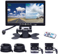 Vehicle Backup Camera 4 Split Monitor 18 IR Night Vision Waterproof G969