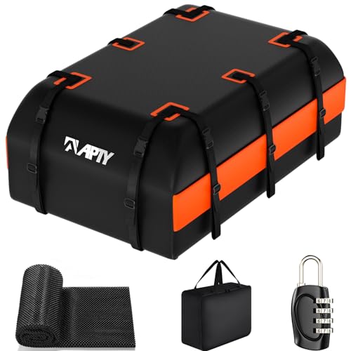 Orange Car Rooftop Cargo Bag D117