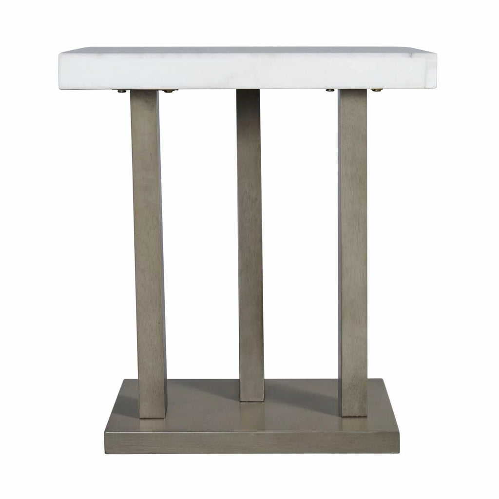 Gray Square End Table O619240