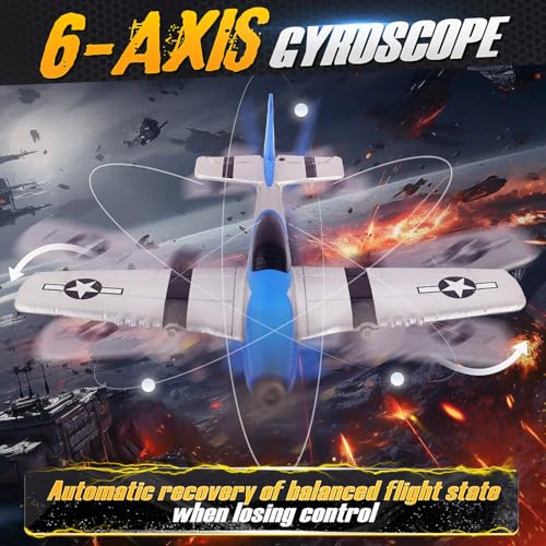 RC Plane with 6-axis Gyro Remote Control P4998