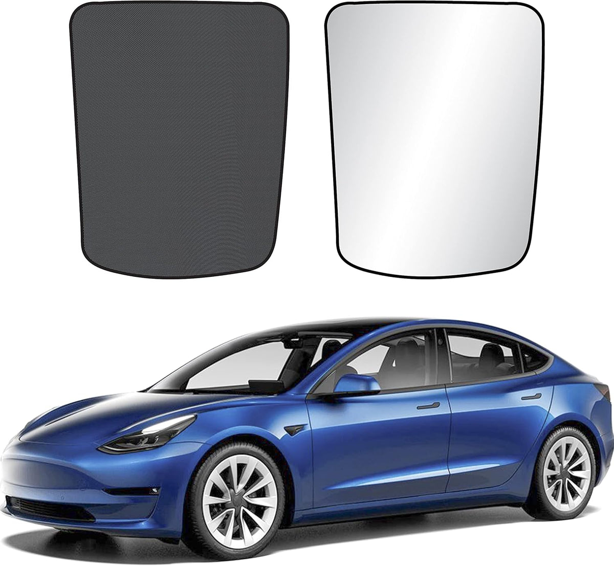 Tesla Model Y Roof Sunshade Pack of 2 G2006