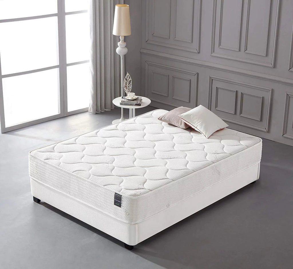 Organic Cotton 10" Spring & Foam Hybrid Mattress V278096