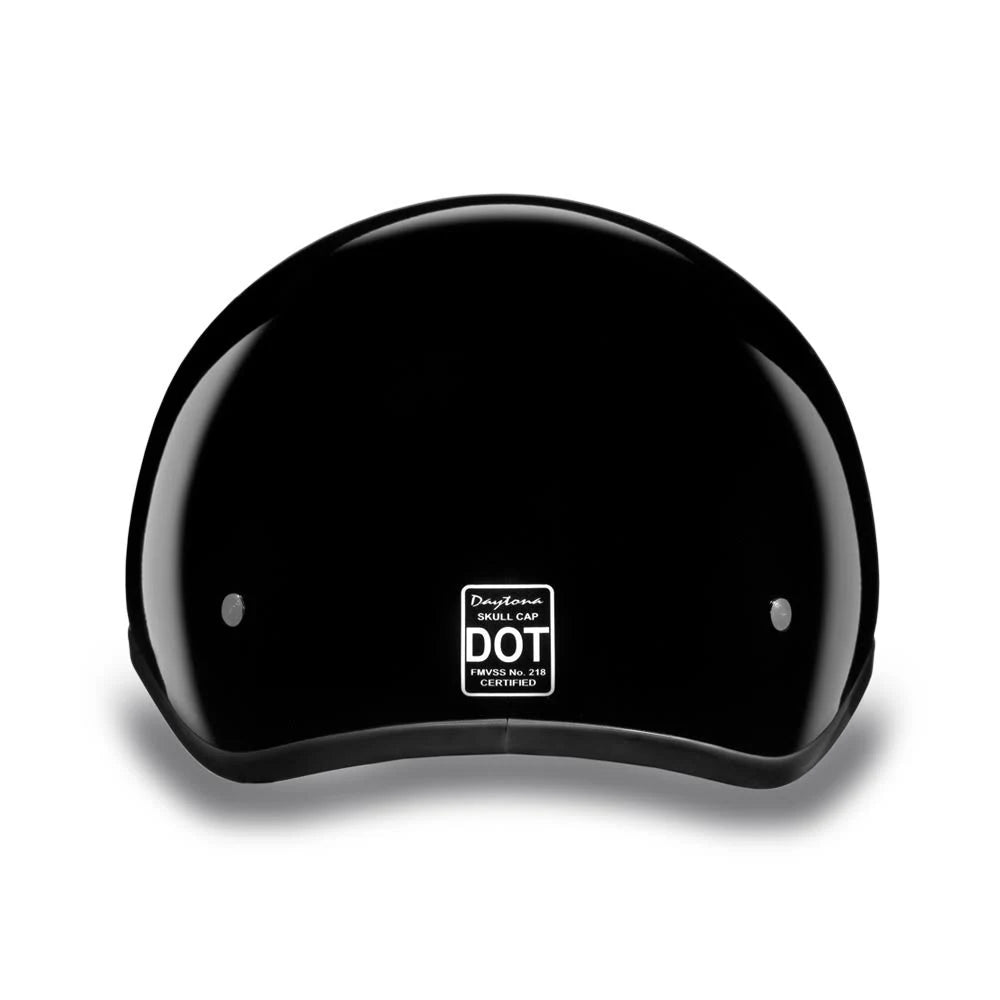 Hi-Gloss Black Skull Cap N7315