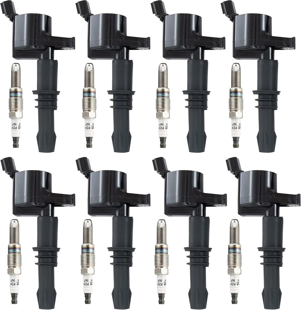 Ignition Coils x 8 & Spark Plugs x 8 for 2004-2008 V8 G531027