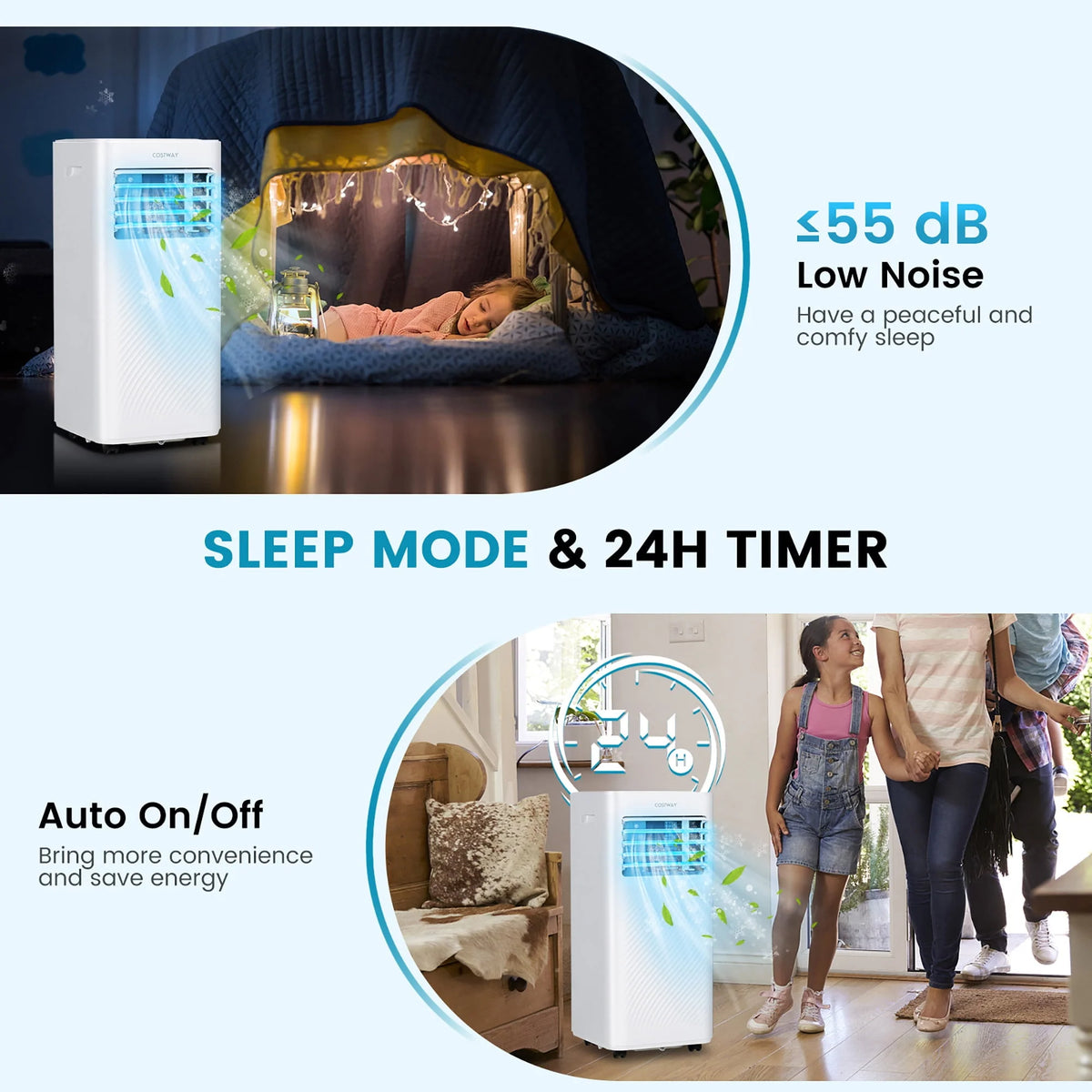 10000 BTU 4-in-1 Portable Air Conditioner M1964