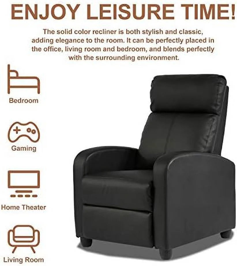 PU Leather Recliner Sofa Chair R104