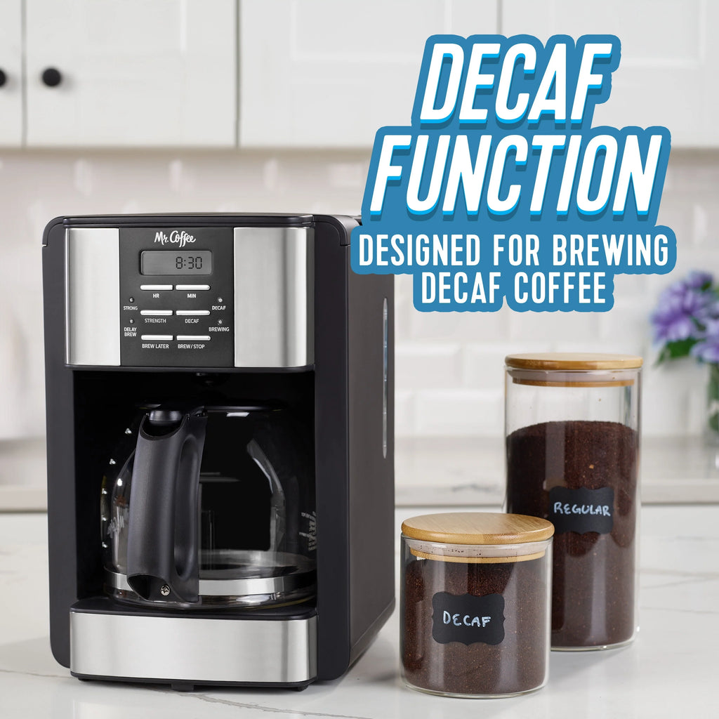 12 Cup Coffee Maker with Decaf Function H4967