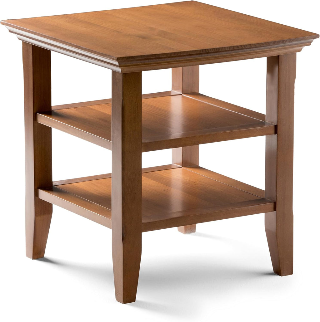 Distressed Grey End Table N96127