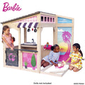 Wooden Outdoor Playhouse with Doll Table and Chairs X38747