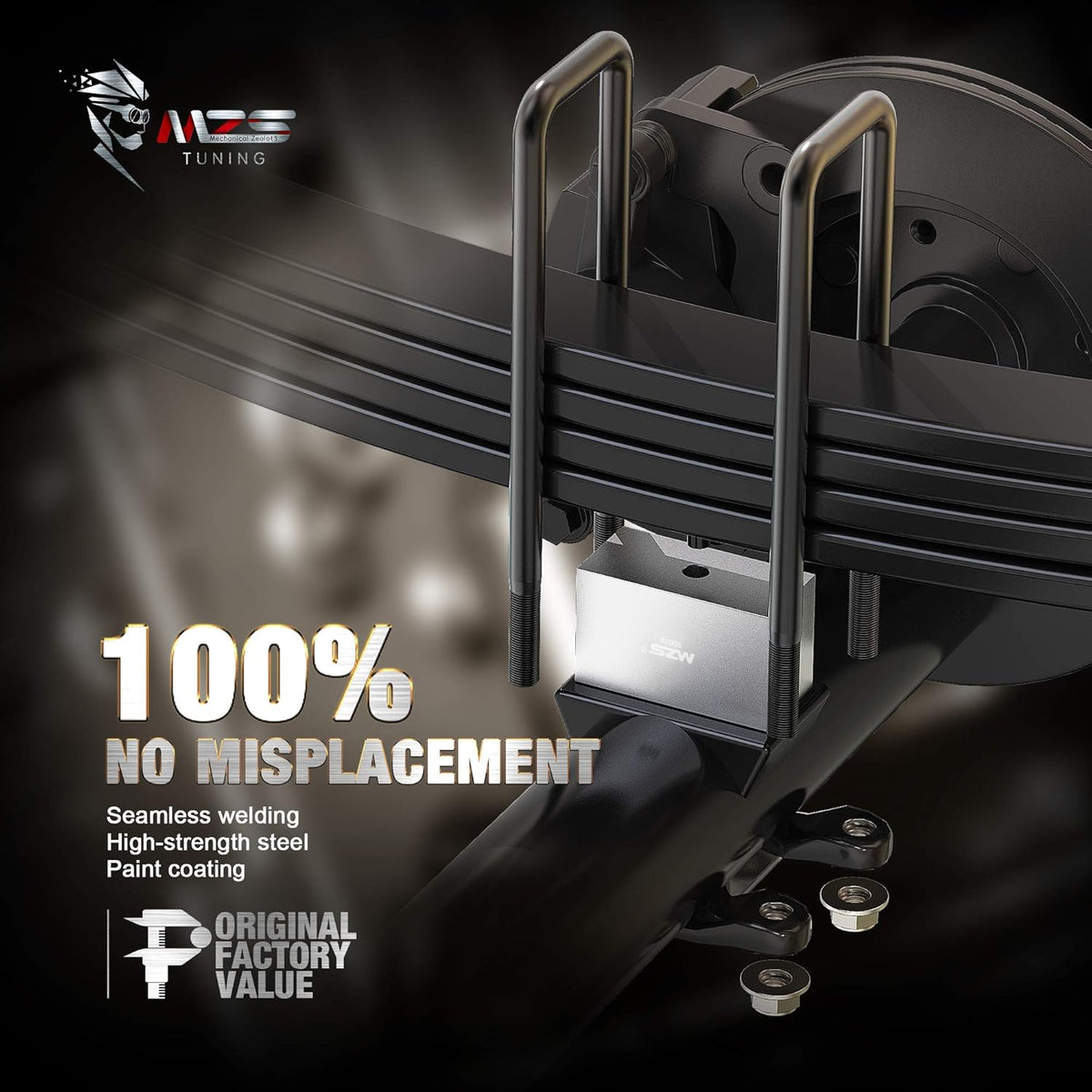 Leveling Lift Kit 3" Rear Blocks Pack of 2 B195