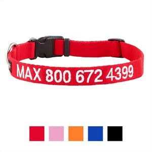 Nylon Personalized Dog Collar V727158