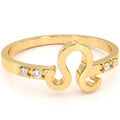 14k Yellow Gold Diamond Ring B718244