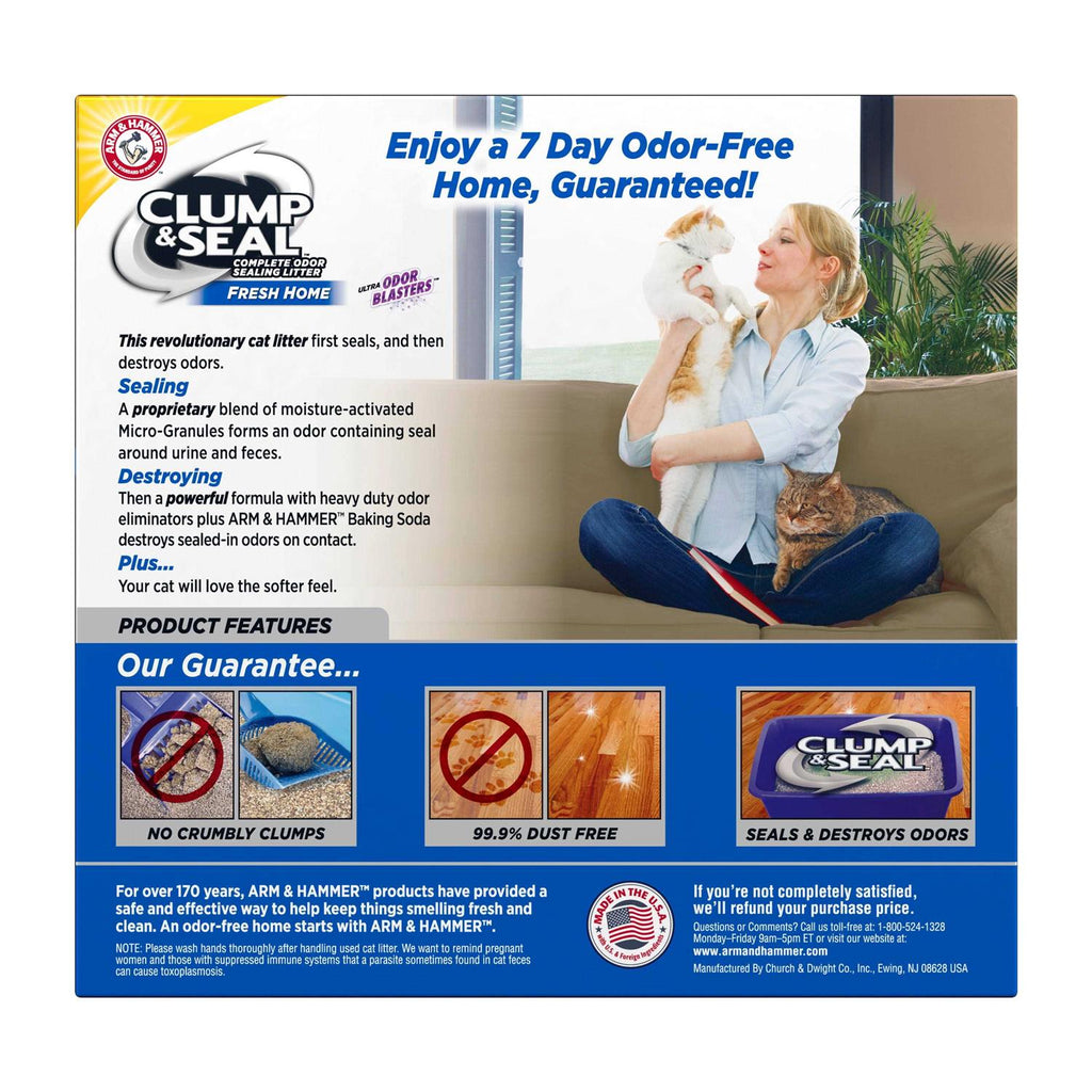Clump & Seal Cat Litter C830895