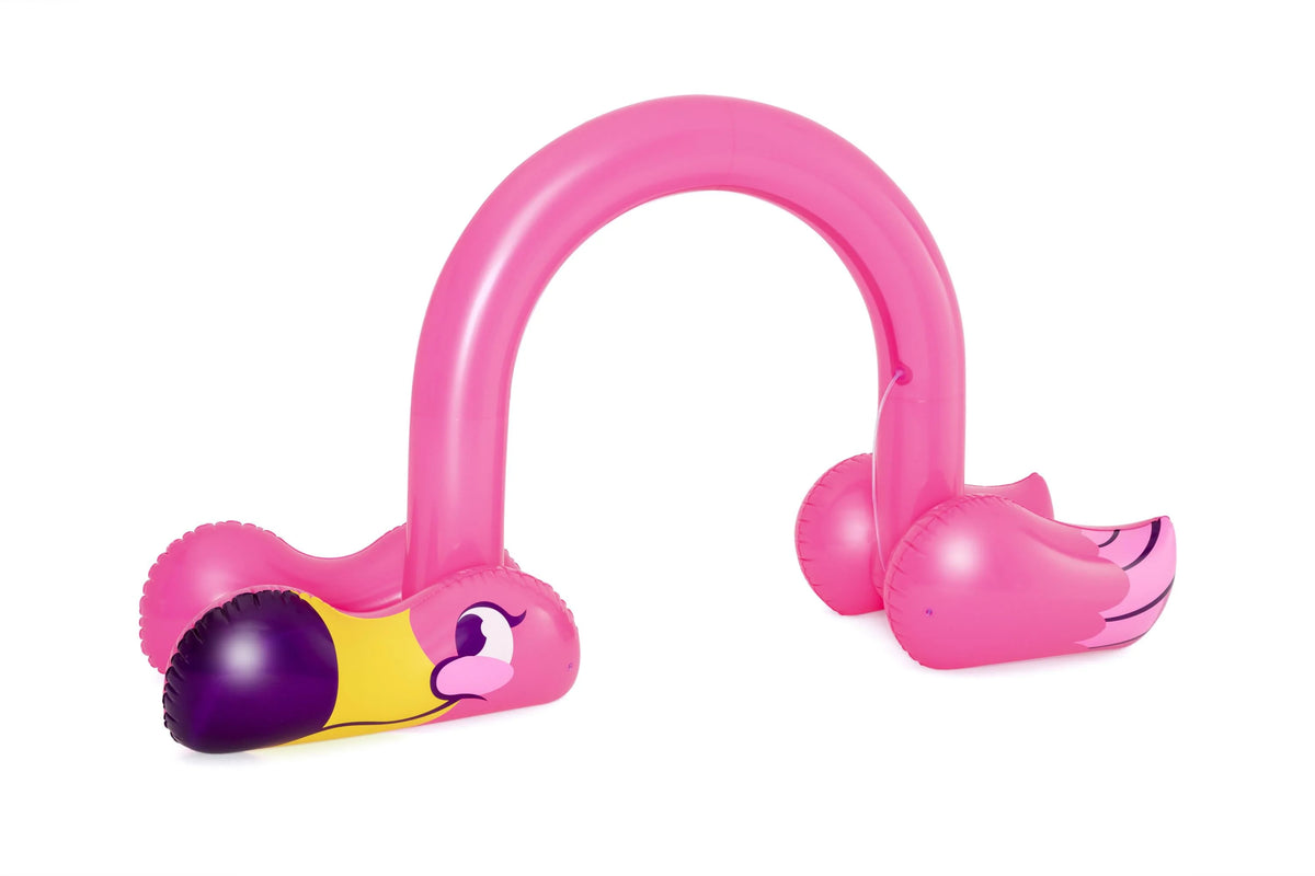 Pink Flamingo Inflatable Sprinkler Arch U47299