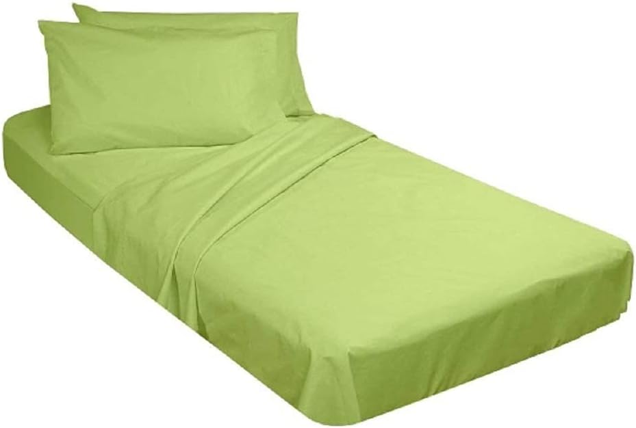 Ivory Cotton Cot Size Fitted Sheets 2 Pack E158