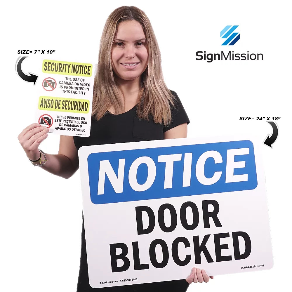 OSHA Notice Sign W868065