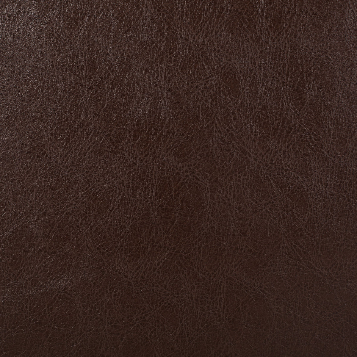 Dark Brown Faux Leather Sofa X756