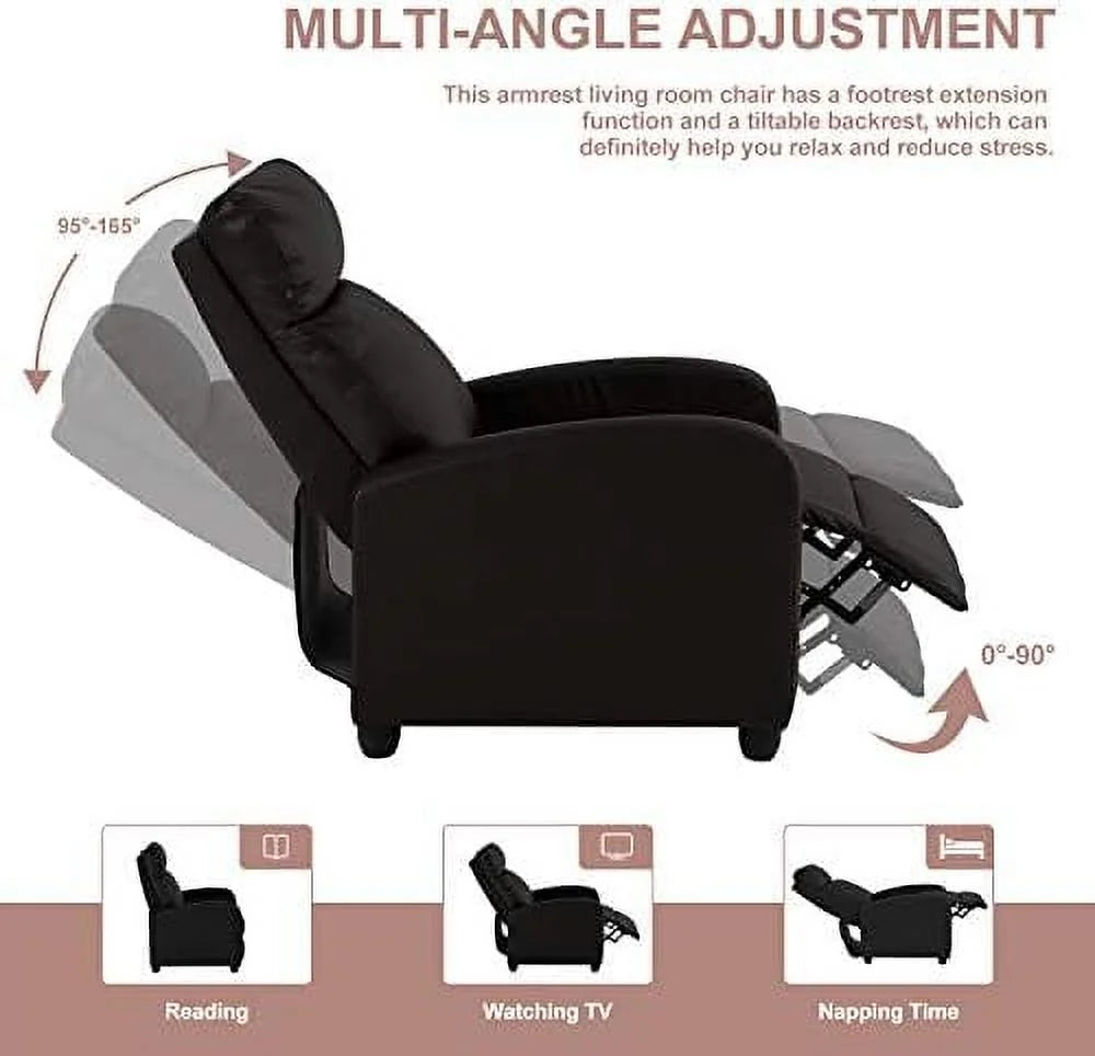 PU Leather Recliner Sofa Chair R104