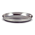 Oval Cat Dish with Rubber Bonded Bottom W32725