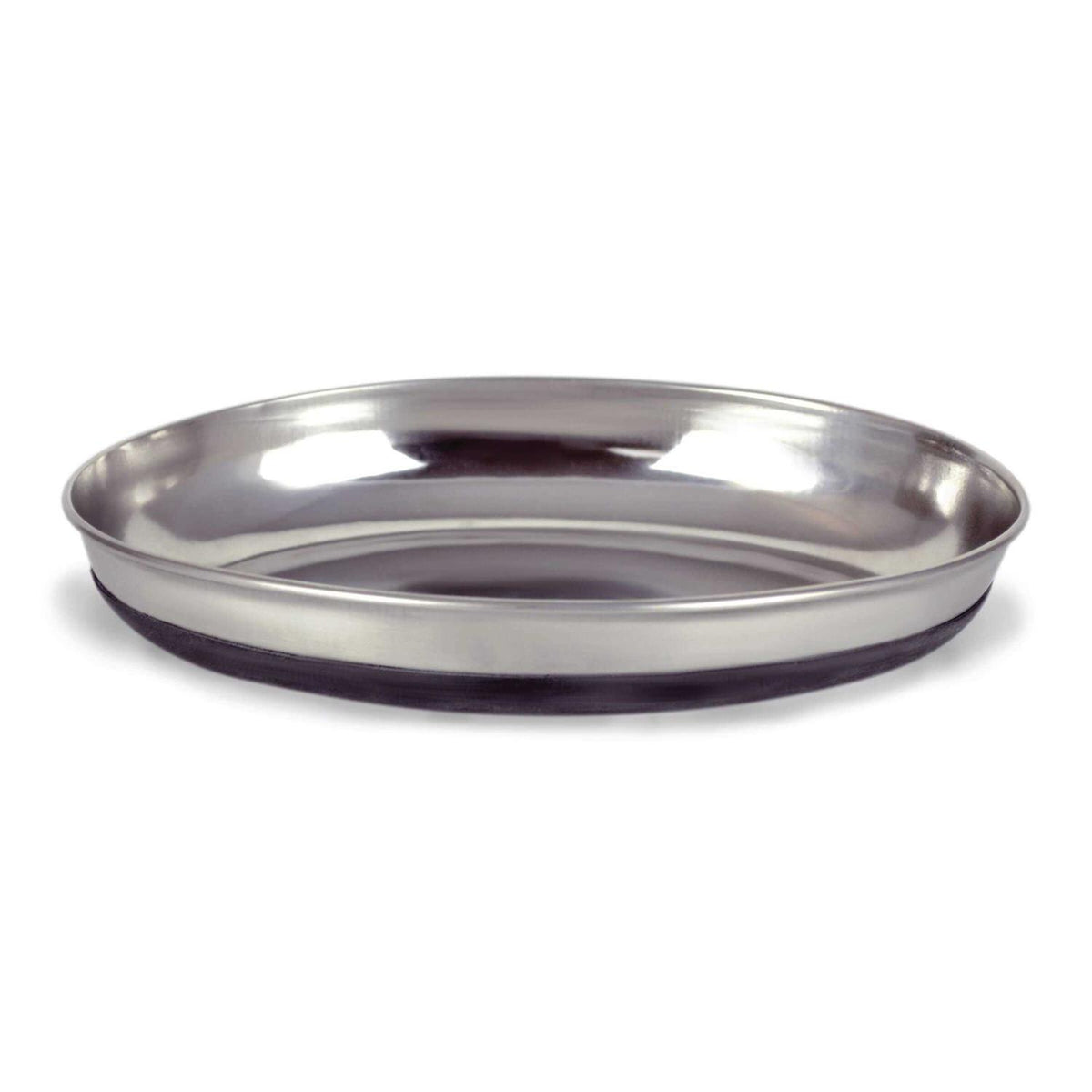 Oval Cat Dish with Rubber Bonded Bottom W32725