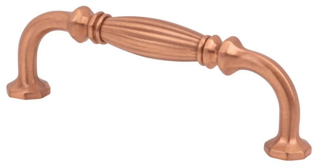 Solid Brass 3-3/4" Center To Center Ribbed V445296