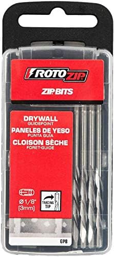 1/8" Guide Point Drywall Router Bits (80-Pack) W962097