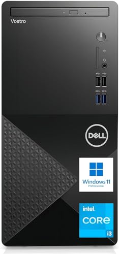 12th Gen Intel Core i3-12100 16GB RAM 256GB SSD + 1TB HDD WiFi 6 DVD-RW HDMI Display Port Windows 11 Pro Desktop Computer K308201
