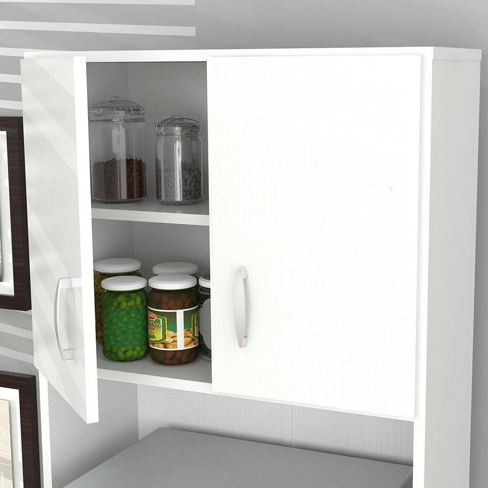White Kitchen Storage Cabinet L306