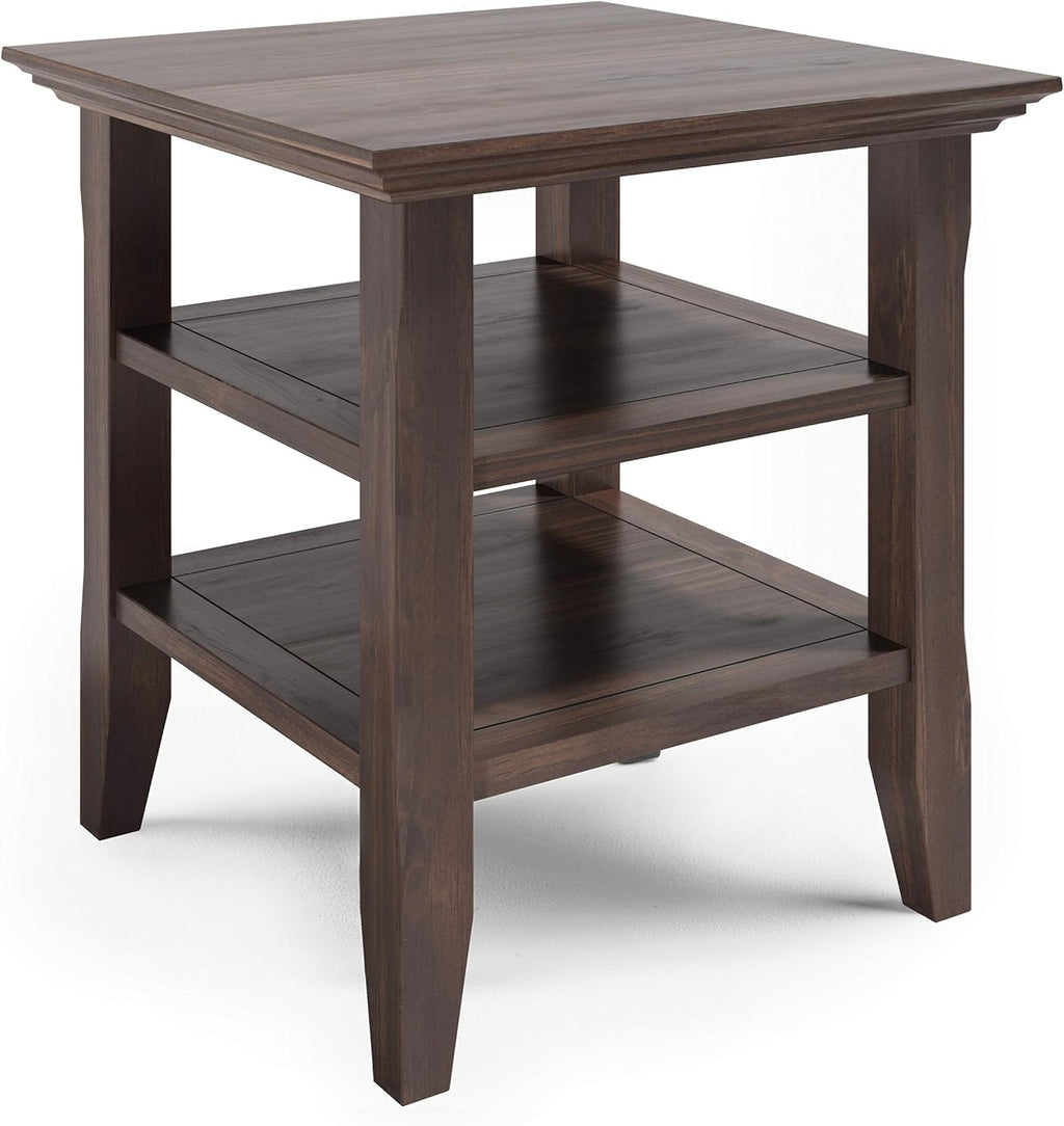Distressed Grey End Table N96127