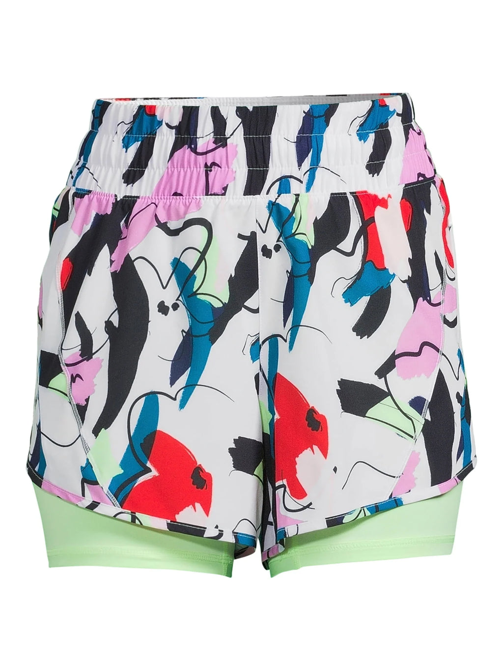 Women's Running Shorts with Bike Liner C7027