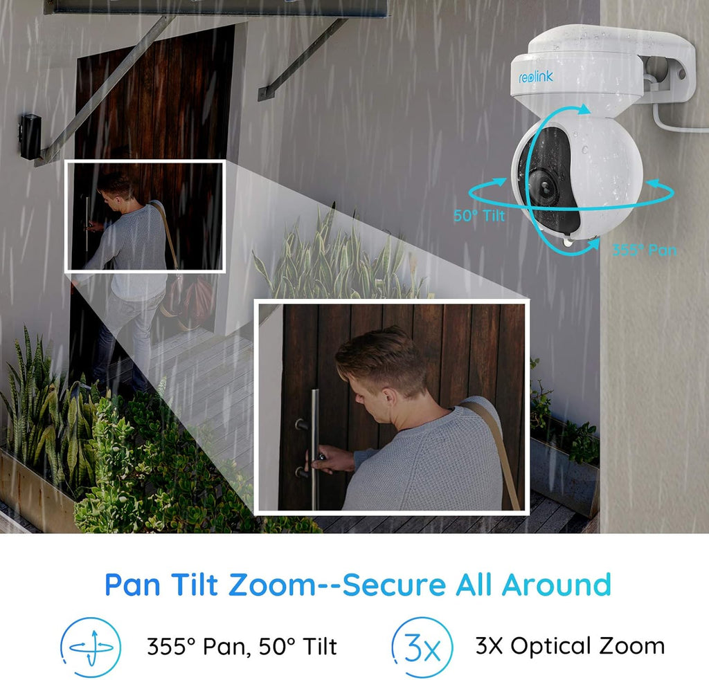 5MP HD PTZ WiFi Camera with Color Night Vision R66005