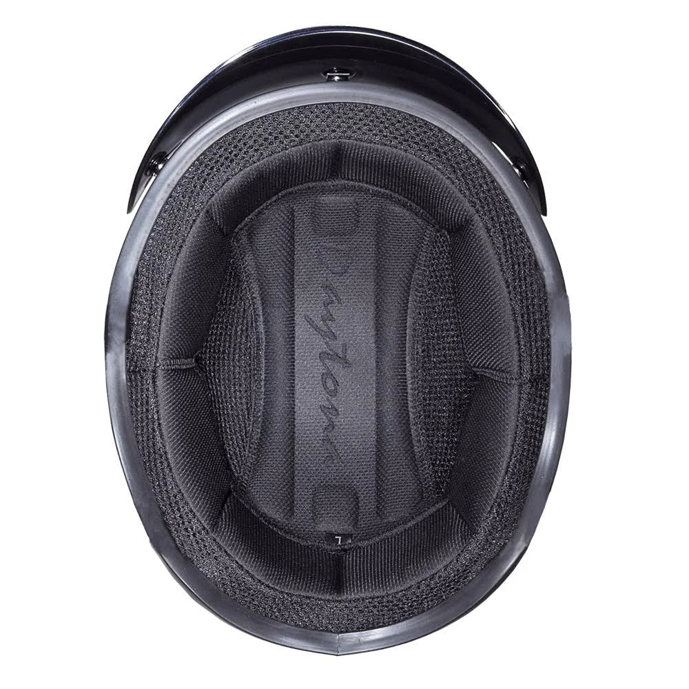 Hi-Gloss Black Skull Cap N7315