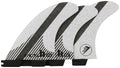 White Medium Thruster Fin Set E96726