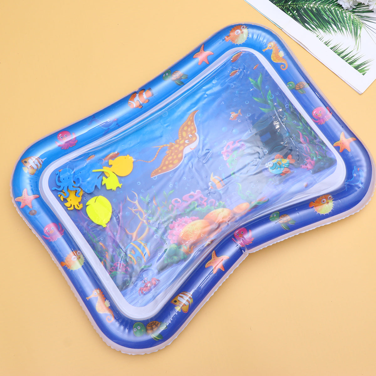 Inflatable Crawling Cushion Water Play Mat (Blue) I152797