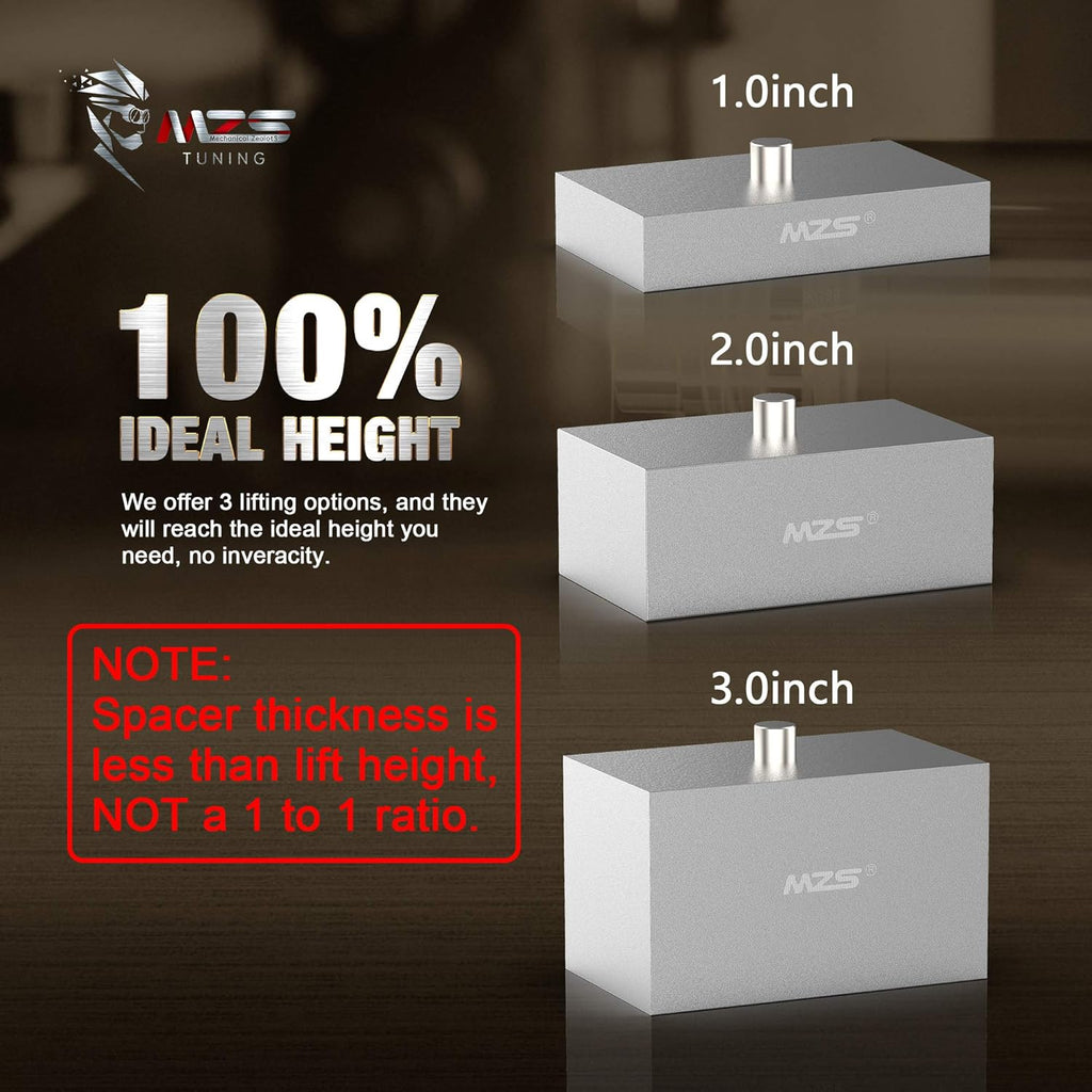 Leveling Lift Kit 3" Rear Blocks Pack of 2 B195