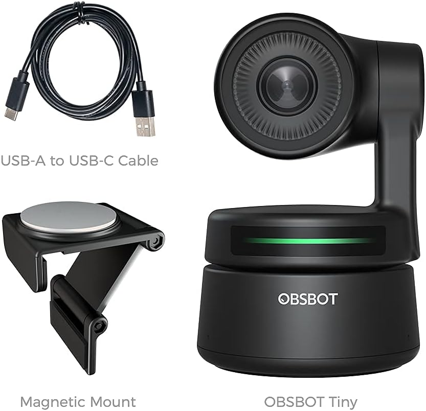 PTZ Webcam with Dual Omni-Directional Mics E772