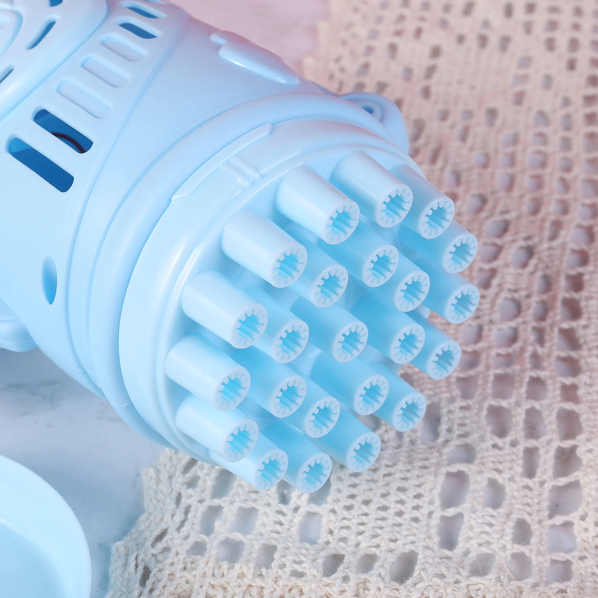 Bubble Gatling Gun 23 Holes Automatic Bubble Blower V19729
