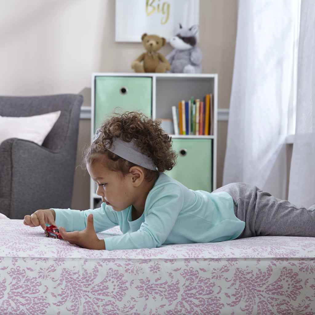 Pink 150 Coil Baby Crib & Toddler Mattress P174582