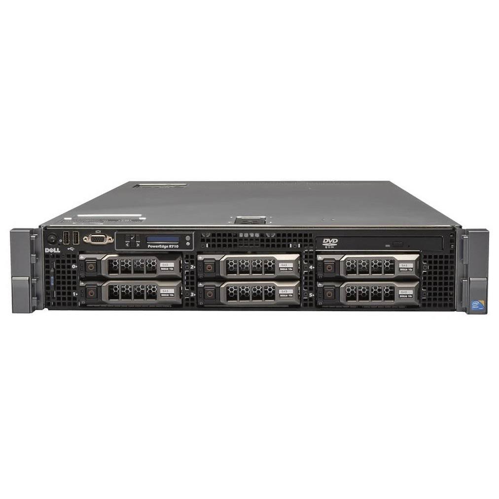 PowerEdge R710 Server X5670 Six Core 2.93Ghz 12GB 2x 1TB SAS I52818