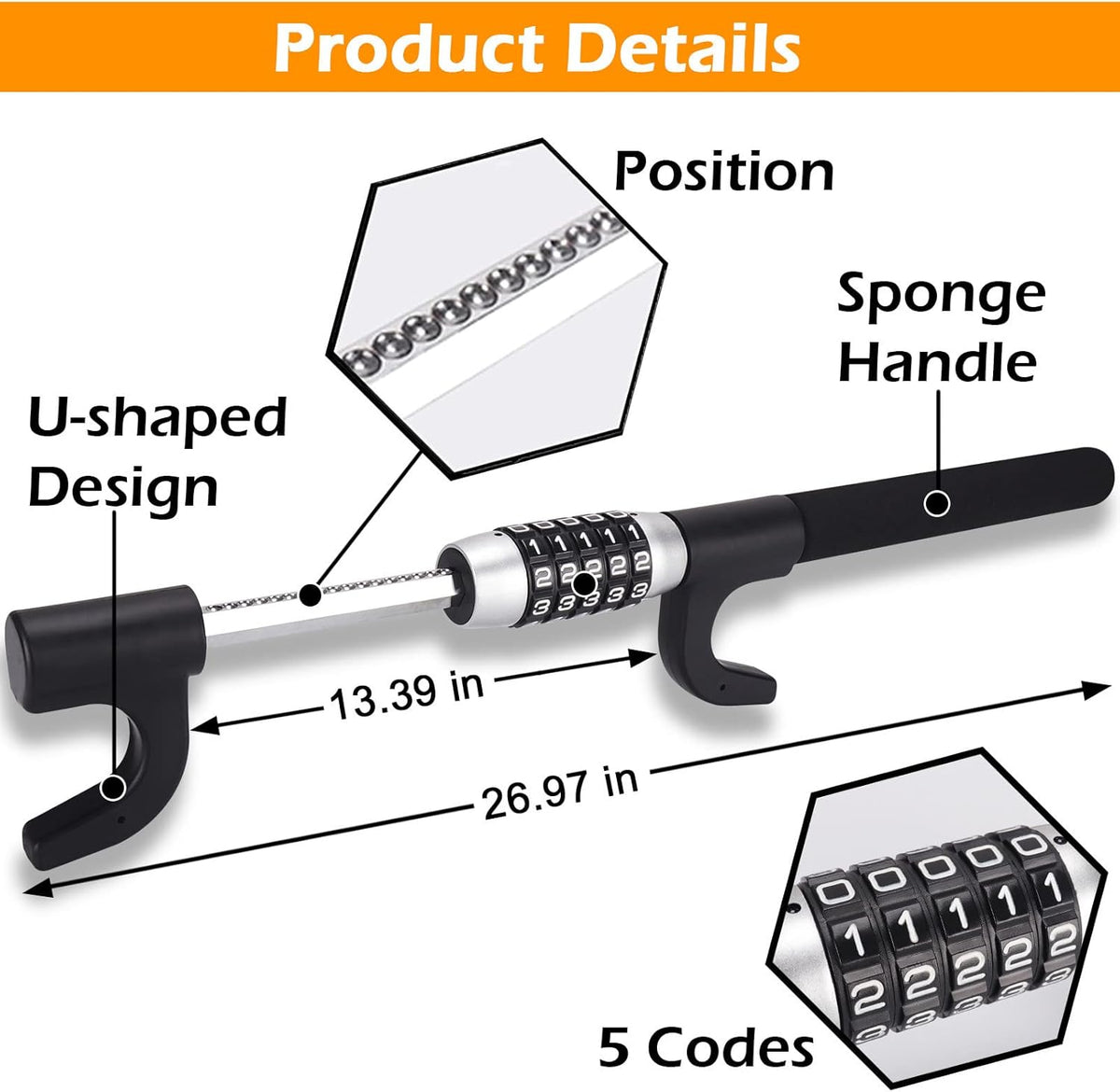 Steering Wheel Lock K455688