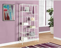 White Metal Bookcase F302191