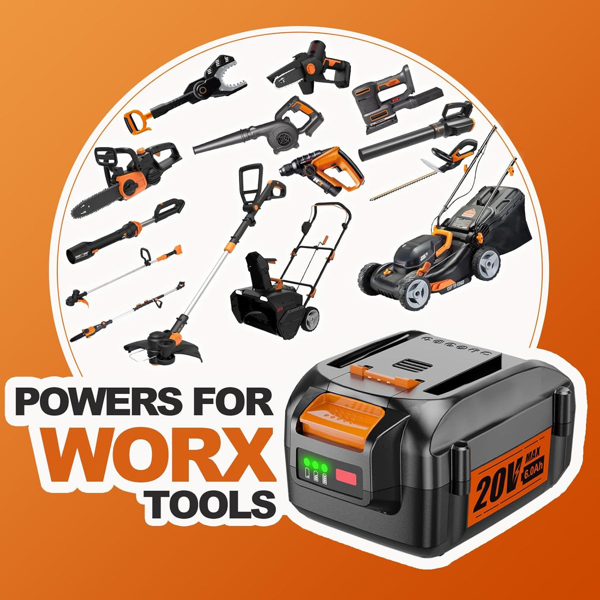20V 6.0Ah Battery W252